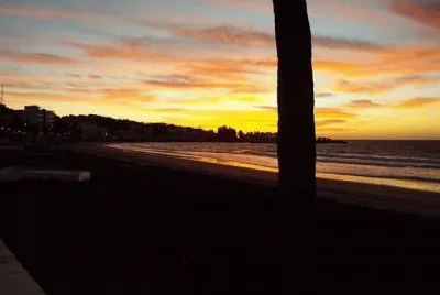 Dorado atardecer en Mazatlan