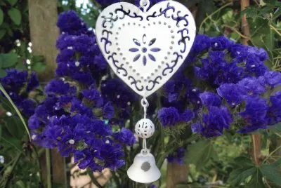 Vintage Styled Hanging Heart