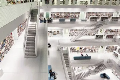Stuttgart City Library in Stuttgart, Germany jigsaw puzzle
