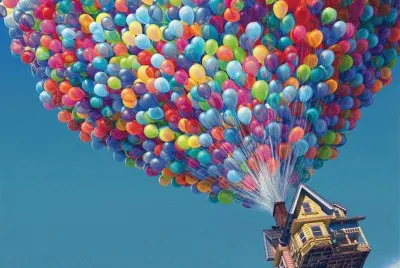 Globos colores UP