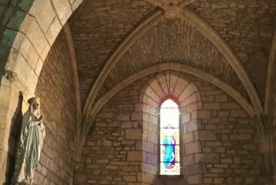 DÃ©tail Ã‰glise Ste Catherine - CARLUX (FRANCE)