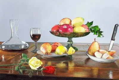 bodegon hiperrealista