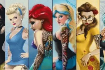 SnowWhite Cinderella Ariel Alice Belle Jasmine