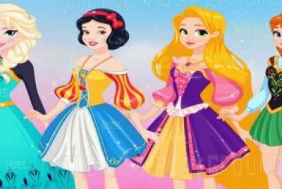 Elsa SnowWhite Rapunzel Anna