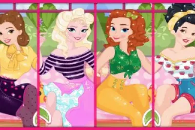Belle Elsa Anna SnowWhite