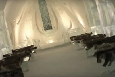 Chapel at Ice Hotel Quebec