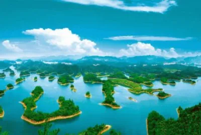 æ­å·žåƒå³¶æ¹–è§’æ™¯ jigsaw puzzle