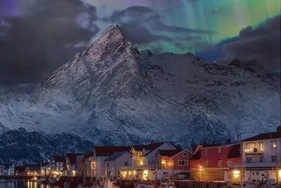 Aurora Boreal-Noruega jigsaw puzzle