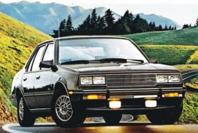 Auto 1982 Cadillac Cimarron shot