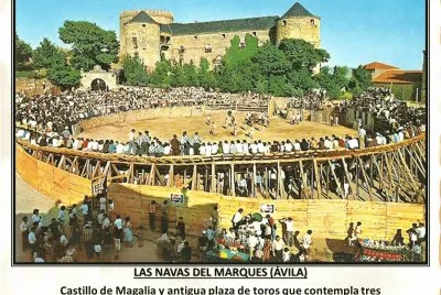 LAS NAVAS DEL MARQUES (ÃVILA)- CASTILLO Y PL TOROS jigsaw puzzle
