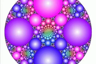 Pink and Purple Circle