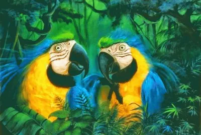 Guacamayas jigsaw puzzle