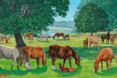 פאזל של Caballos