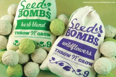 Interesting Throw N ' Grow Seed Bombs