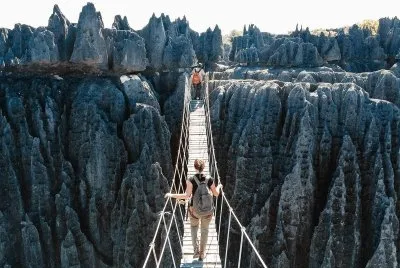 Bosque Tsingy (de los cuchillos), Madagascar