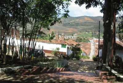 Vista del pueblo desde el camposanto