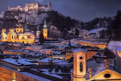 פאזל של Salzsburgo-Austria