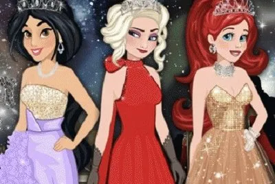 Jasmine Elsa Ariel jigsaw puzzle