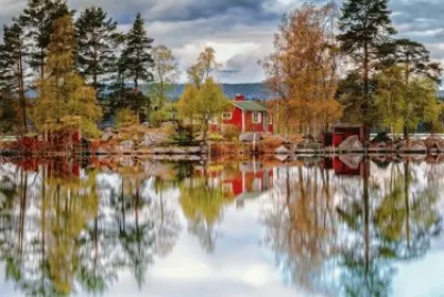 Beautiful Lake Reflection