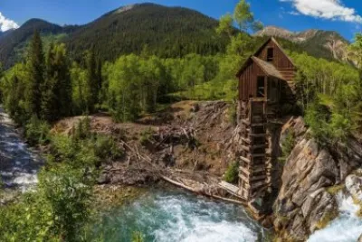 Crystal Mill Colorado Usa jigsaw puzzle