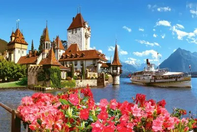Oberhofen-Castle-Switzerland