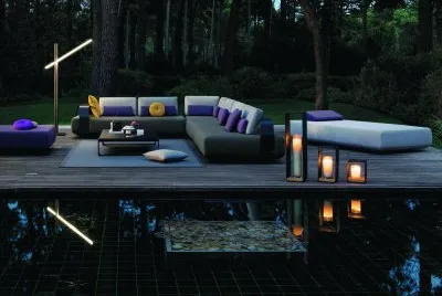 Beautiful Decor of Pool Deck Area