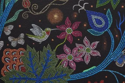 picaflor puntilloso jigsaw puzzle