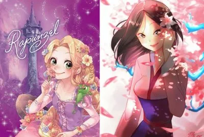 Rapunzel Mulan