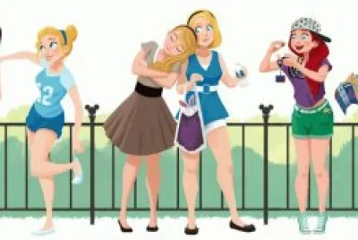SnowWhite Cinderella Aurora Alice Ariel Belle