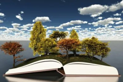 natural-open-book jigsaw puzzle