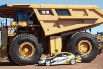 CamiÃ³n Caterpillar 797B, cap. 345 Ton, USA