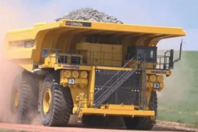 CamiÃ³n Komatsu 960E, cap. 327 Ton, JapÃ³n