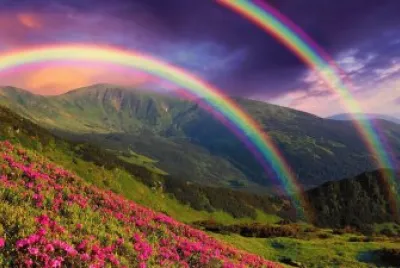 Doble Arco Iris jigsaw puzzle