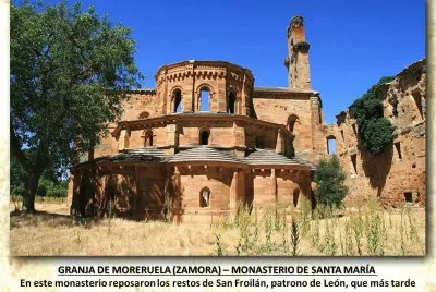 GRANJA DE MORERUELA (ZAMORA)- MONASTERIO STA.MARIA