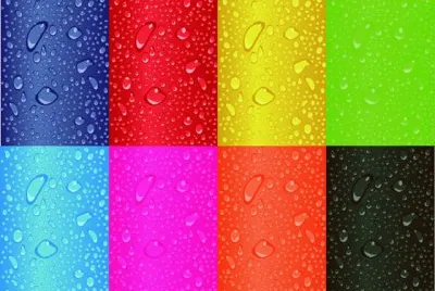 å½©è‰²æ°´æ»´