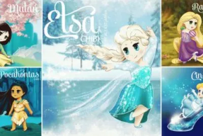 Mulan Elsa Rapunzel Pocahontas Cinderella