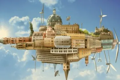 פאזל של old-city-fantasy-