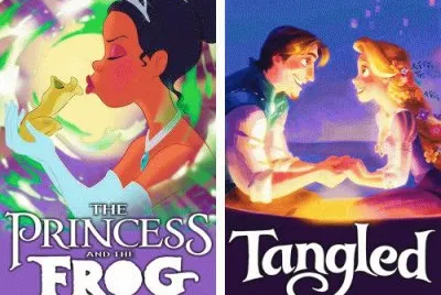 Tiana Eugene Rapunzel