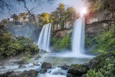 Salto Dos Hermanas. Misiones. Argentina jigsaw puzzle
