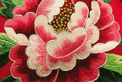 Embroidery Far East jigsaw puzzle