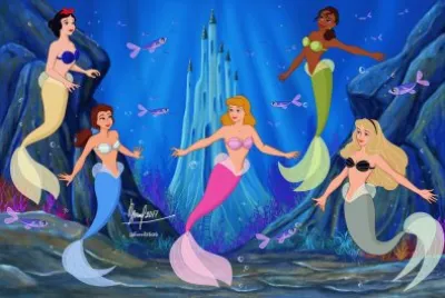 princesas sirenas
