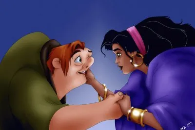 jorobado y esmeralda