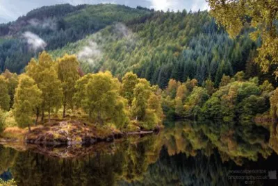 Early Autumn Loch Tummel Scotland jigsaw puzzle