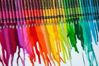 Melted Crayons