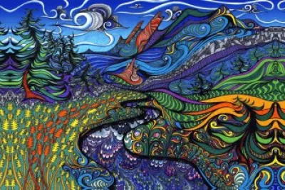 פאזל של psychedelic