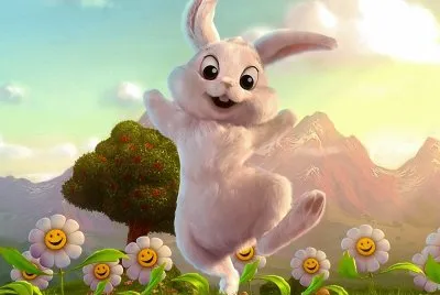 Conejo y Flores