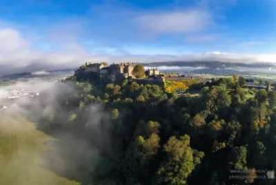 Stirling Castle from the air jigsaw puzzle