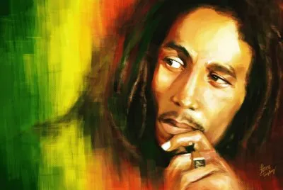 פאזל של Dibujados,Bob-Marley
