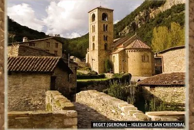 BEGET (GERONA) â€“ IGLESIA DE SAN CRISTOBAL