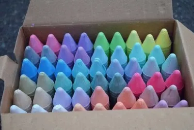 פאזל של crayons